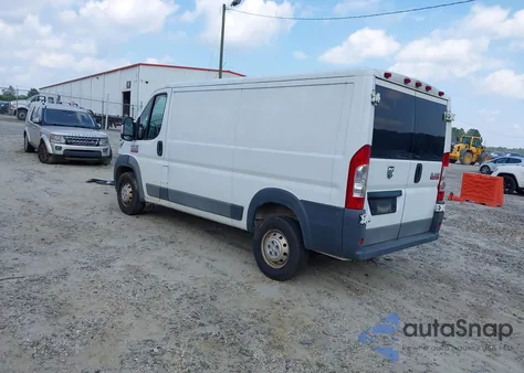 2016 Ram Promaster 1500 Low Roof from USA, damaged, VIN 3C6TRVAG3GE111100